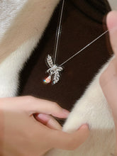 Load image into Gallery viewer, Elegant 2.2ct Natural Zircon Wheat Brooch &amp; Necklace
