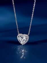 Load image into Gallery viewer, Celebrate Love with Our 2CT Heart Cut Diamond Necklace
