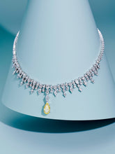 Load image into Gallery viewer, Versatile Elegance: Trio-Wear Zircon Fringe Necklace
